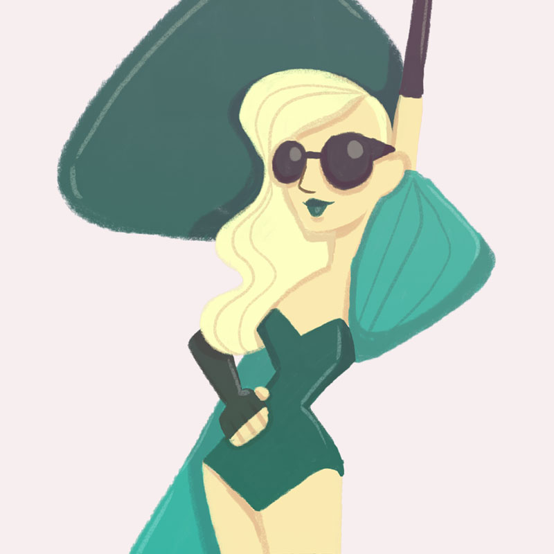 WikiBOA - Icone - Lady Gaga - by Arte Sghimbescia