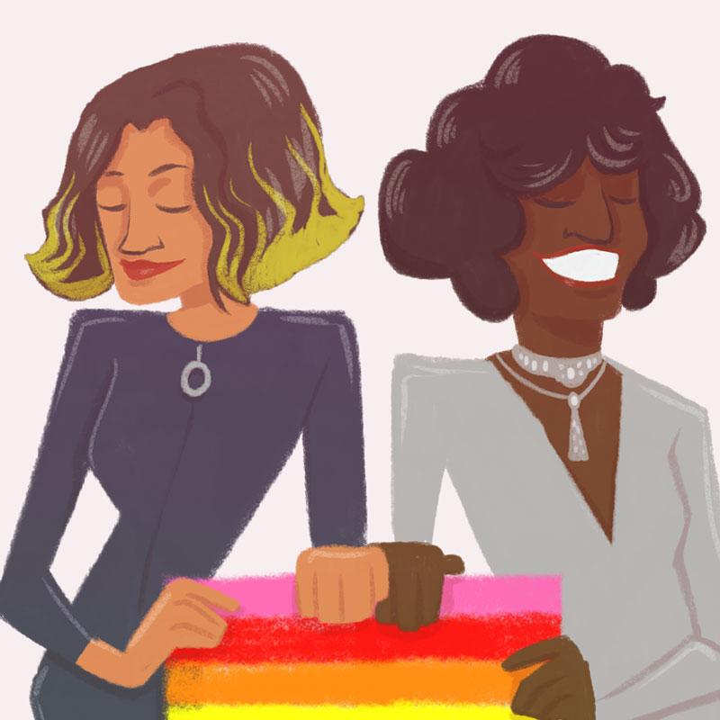 WikiBOA - Icone - Sylvia Rivera e Marsha P. Johnson - by Arte Sghimbescia